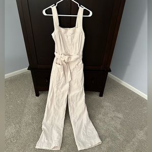Anthropologie corduroy jumpsuit